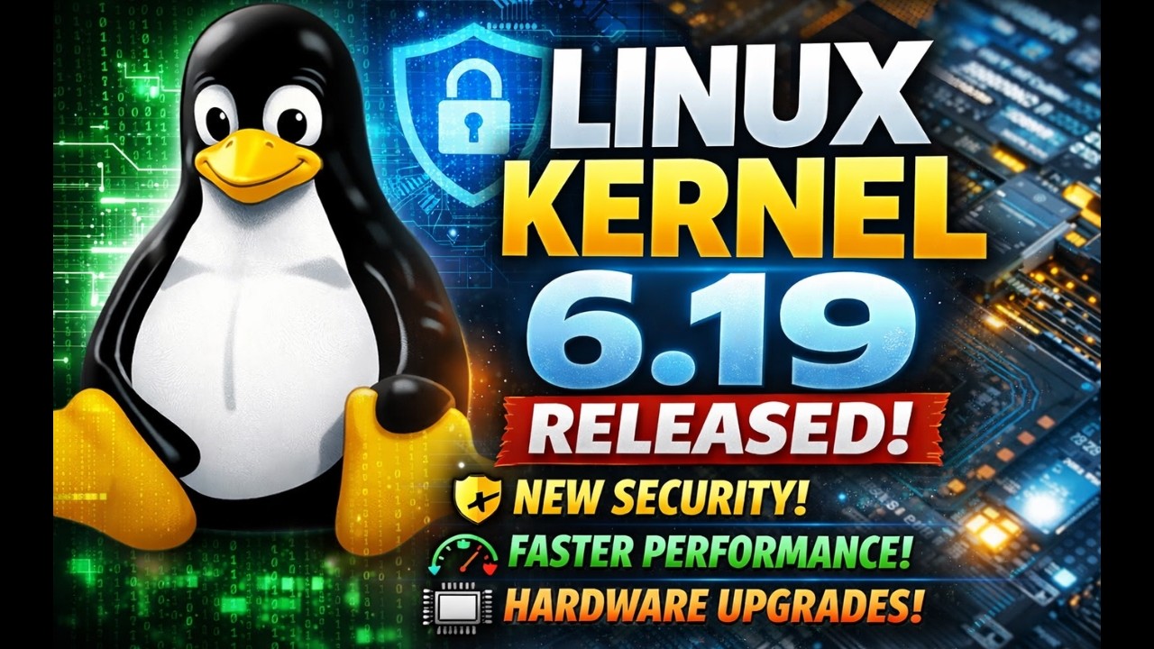 Официально выпущено ядро ​​Linux 6.19! Все новое в этом масштабном обновлении.