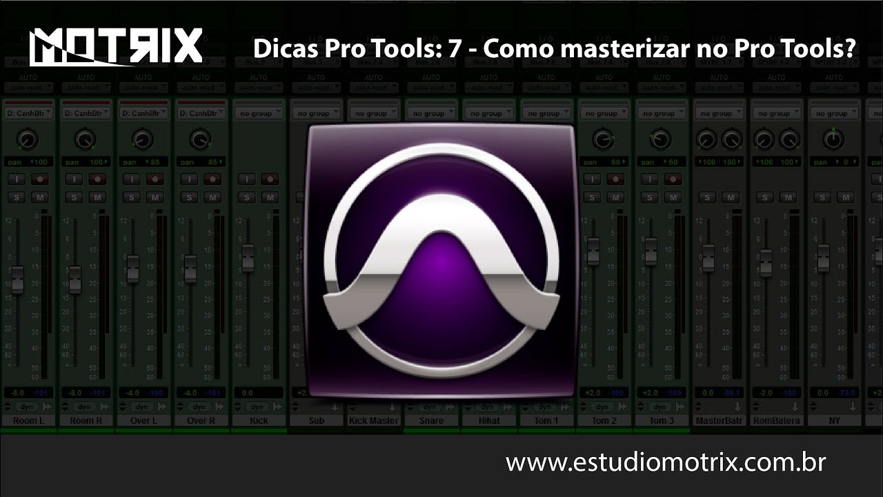 Dicas Pro Tools 7 - Como Masterizar no Pro Tools?