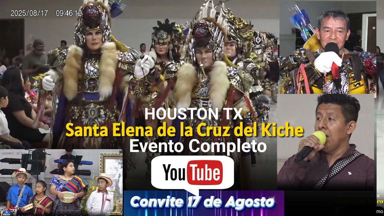 🎺Evento Completo Santa Elena de la Cruz, 2025, HOUSTON tx , cultura guatemalteco 🥁