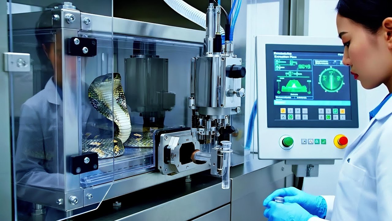 Inside the Factory: How Deadly Snake Venom Becomes Medicine