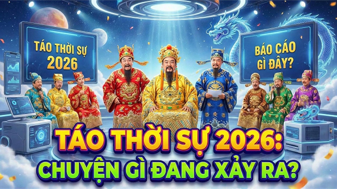 🎭 TÁO QUÂN 2026: Táo Thời Sự - Nhìn Lại Năm 2025 Đầy Biến Động