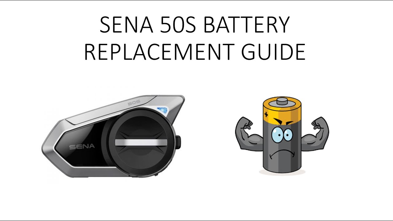 Sena 50S Battery Replacement
