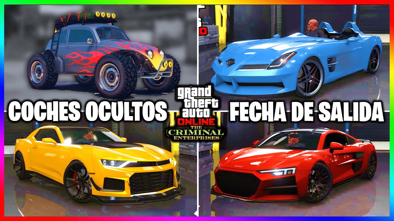 TODOS los COCHES OCULTOS del DLC: NEGOCIOS CRIMINALES! FECHA de SALIDA, PRECIOS, MEJORAS EXCLUSIVAS!