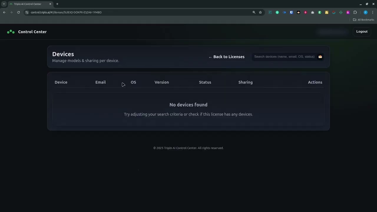 Introducing Triplo AI s Control Center