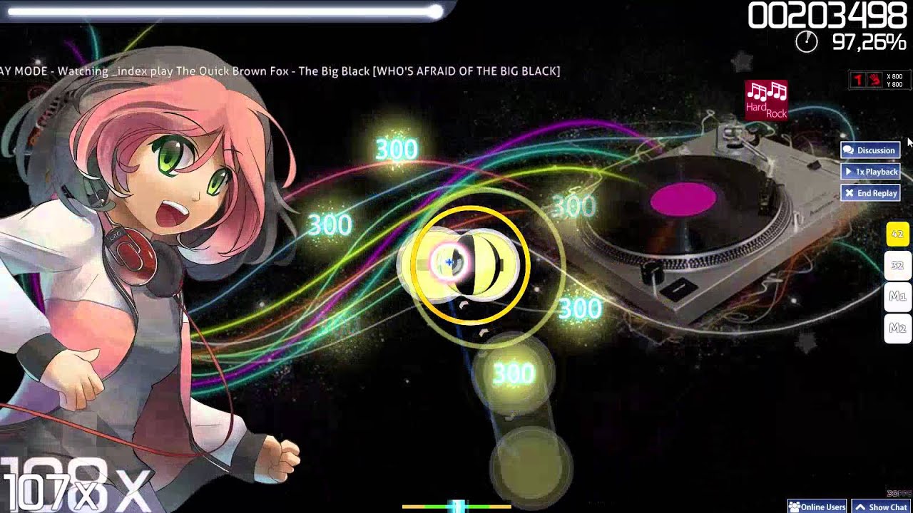 osu! игра лучшего Российского игрока _index