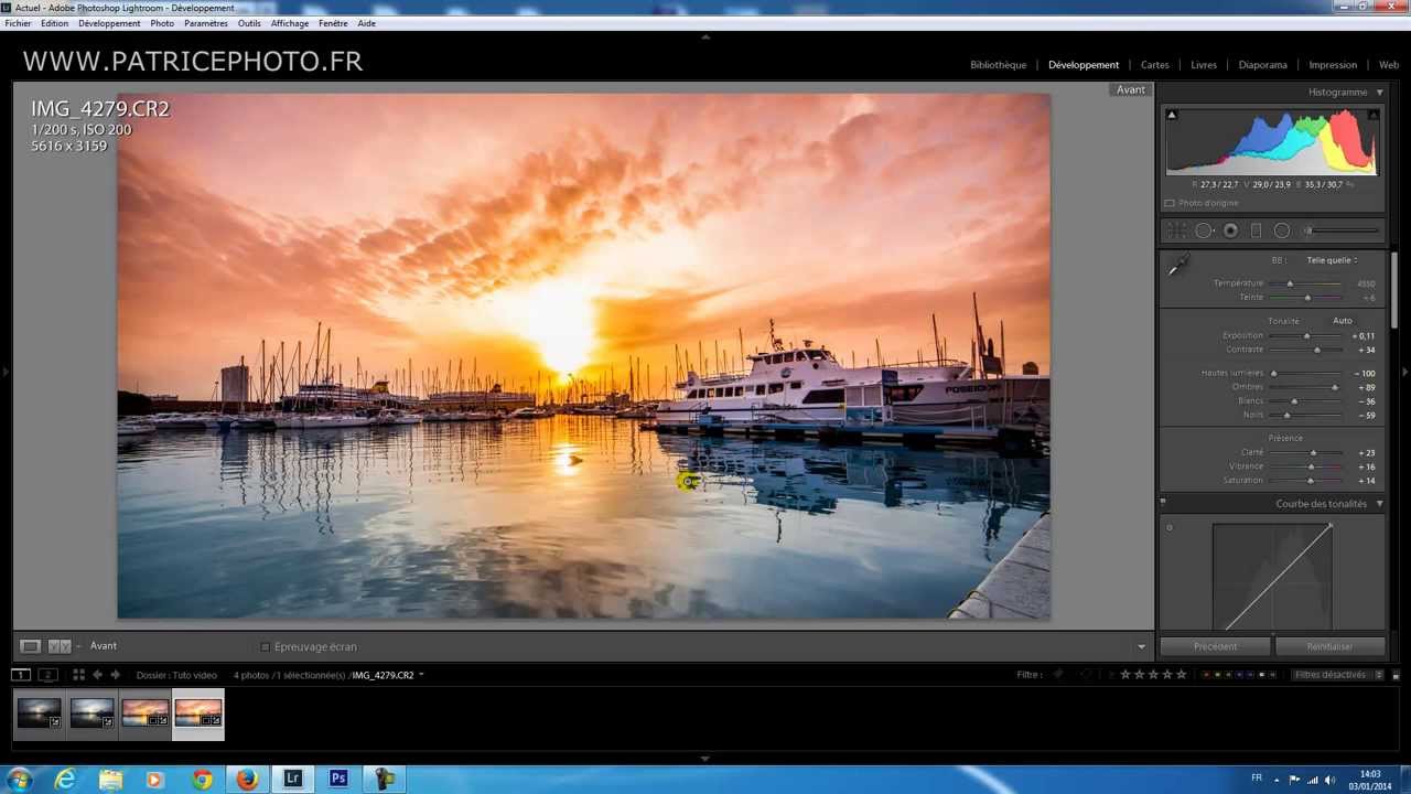 Tuto LR5 FIltre gradué et filtre radial