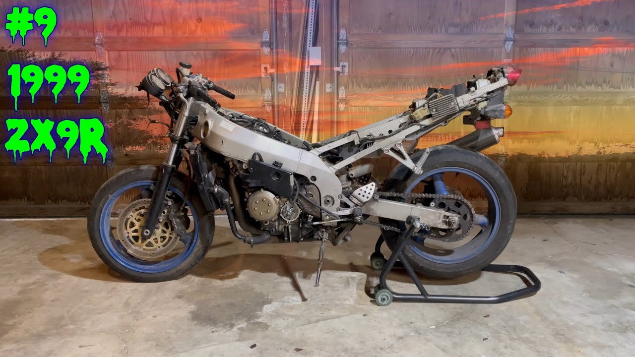 1999 ZX9R Disassembly Part9. Cooling system4