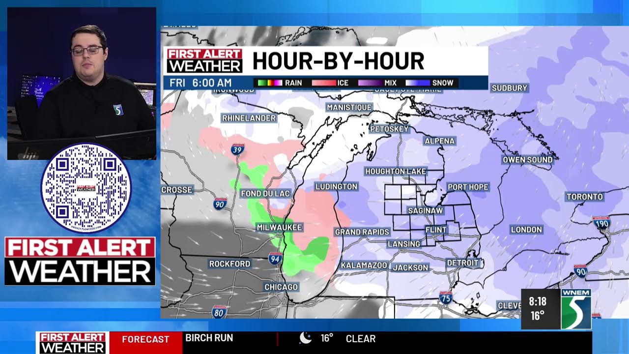 More Snow for the new work week?