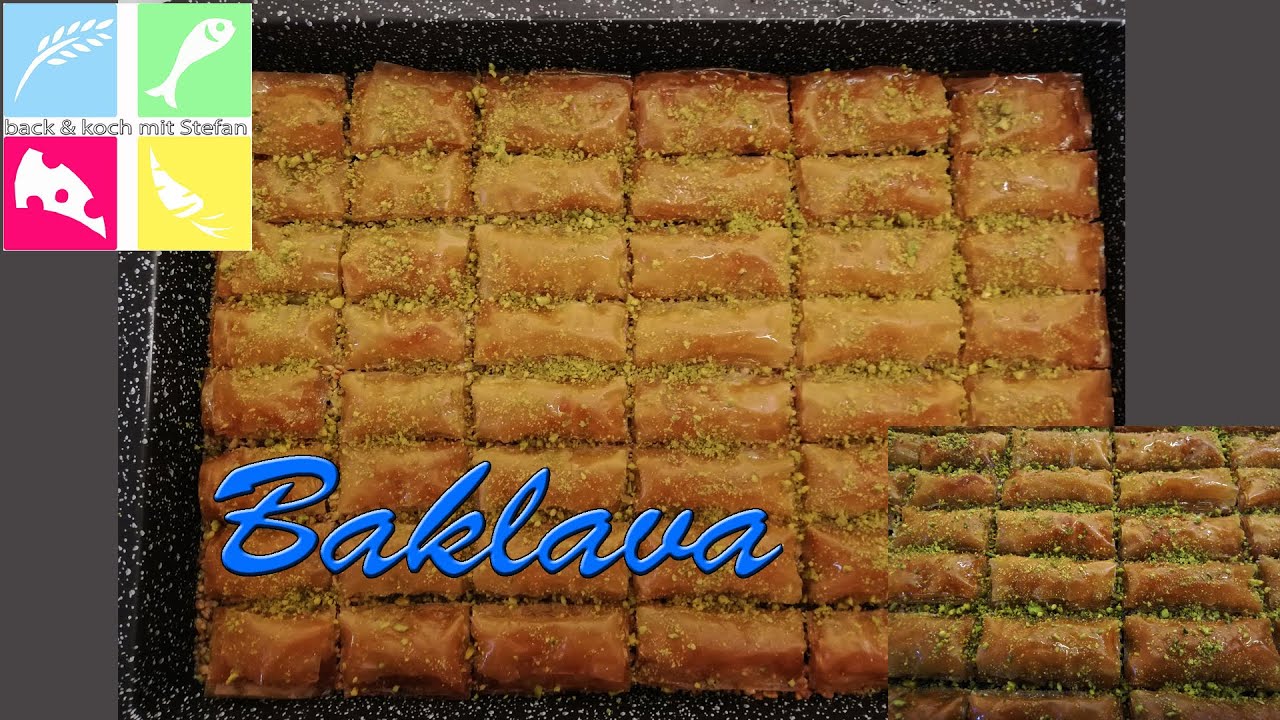 Baklava Rezept - einfach und lecker