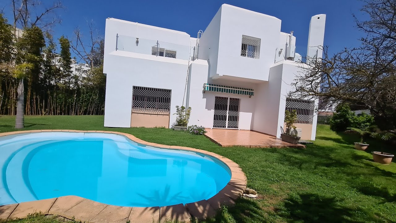 villa à louer sur hay riad Rabat / فيلا للكراء في حي الرياض الرباط