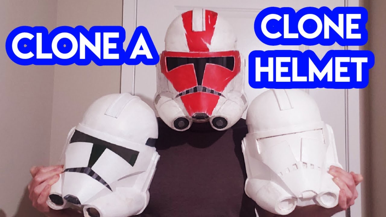 Mold and Cast a Clone Trooper Helmet [ Roto Casting ]