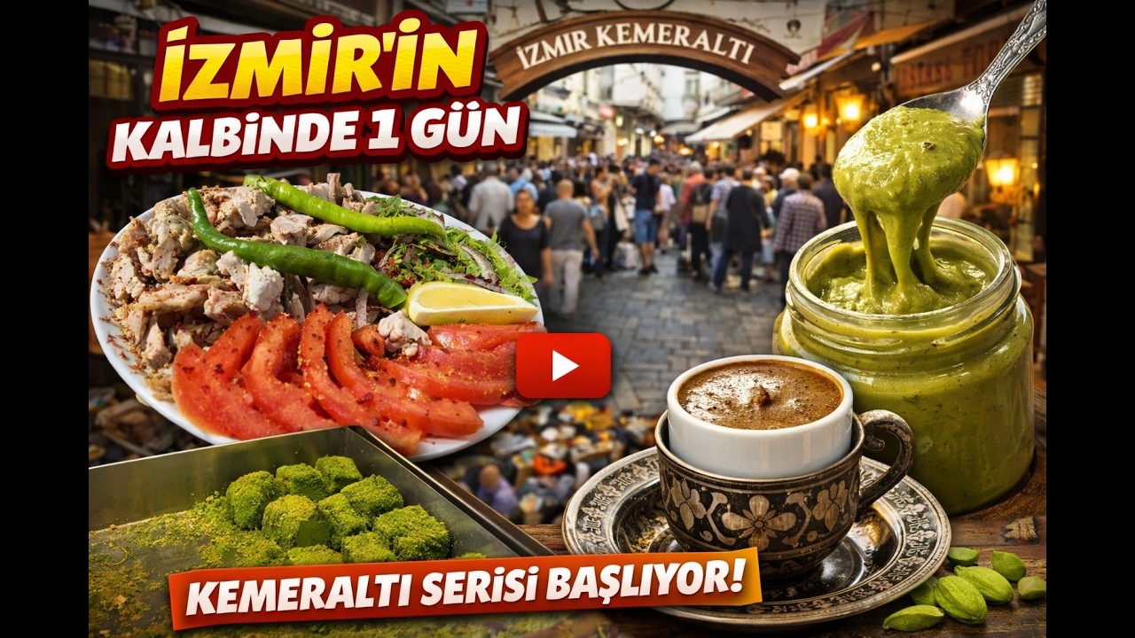 İzmir’in Kalbinde 1 Gün | Kemeraltı Serisi Başlıyor!