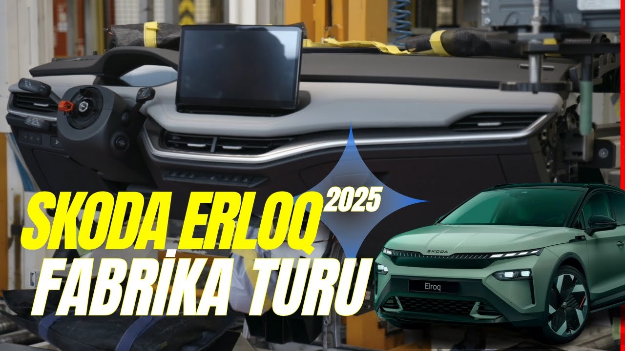 Skoda Elroq: Fabrikada Üretim + Test Sürüşü! | İlk Bakış & Performans