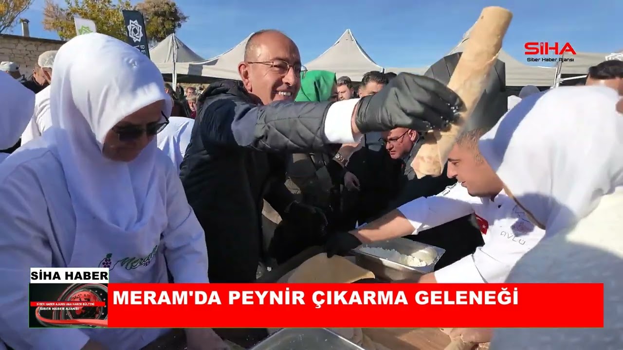 MERAM'DA PEYNİR ÇIKARMA GELENEĞİ