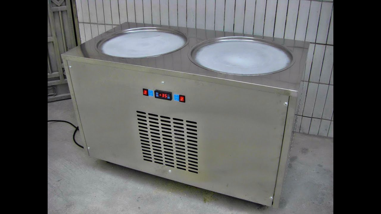 Fried Ice Cream Roll Machine