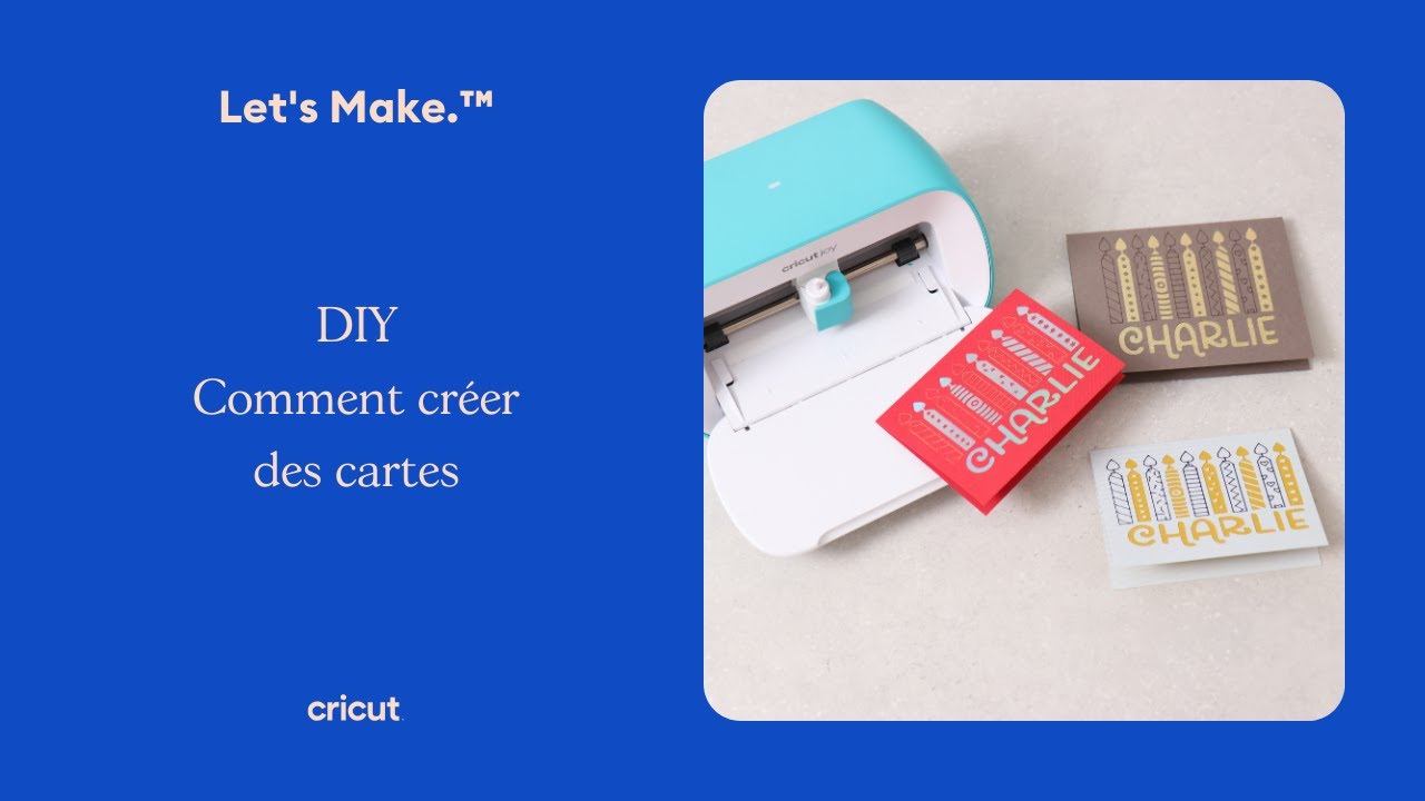 Comment créer des cartes I Cricut France