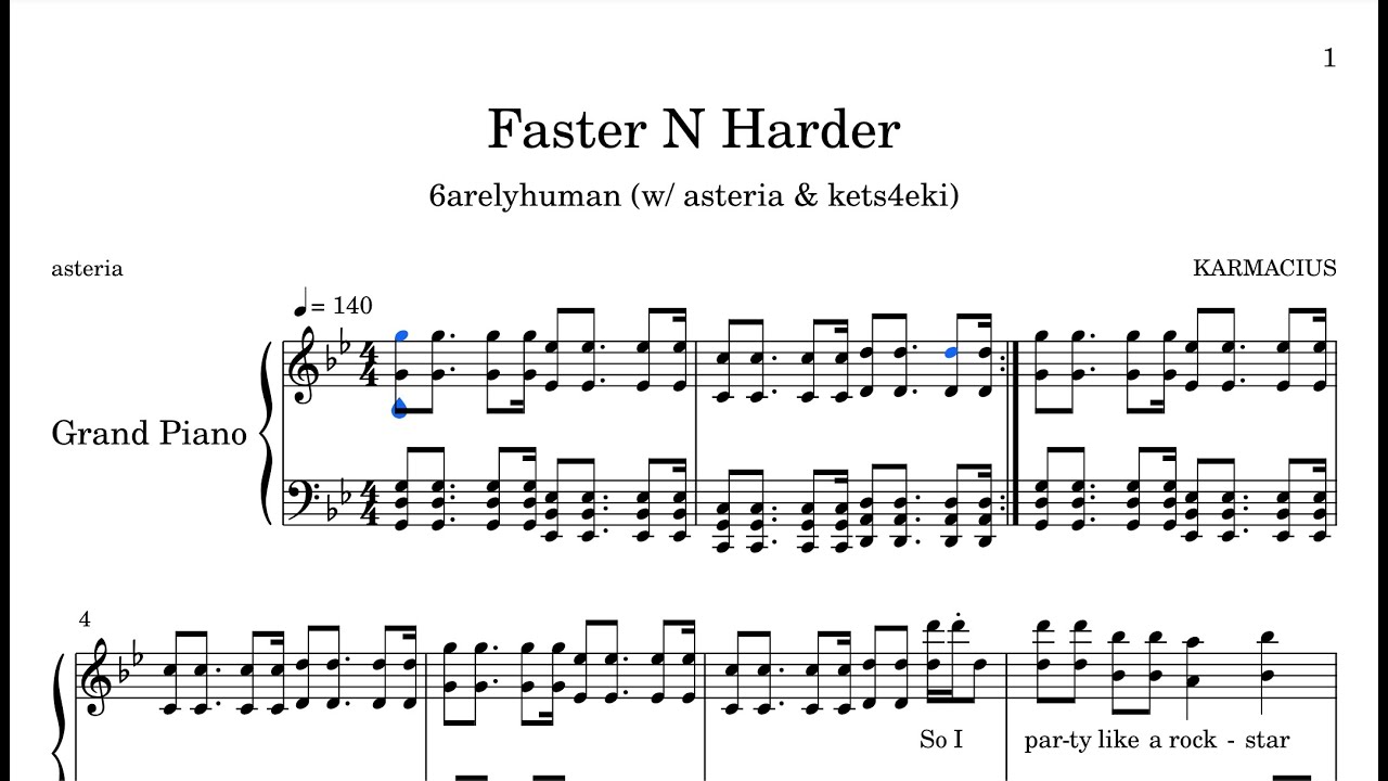 is it possible to play scenecore on piano? (sheet music cover)