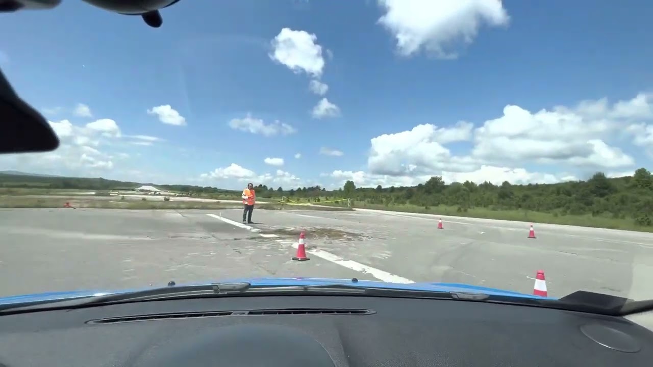 Autoslalom Ponikve - Nikola Petrovic #397 (onboard)