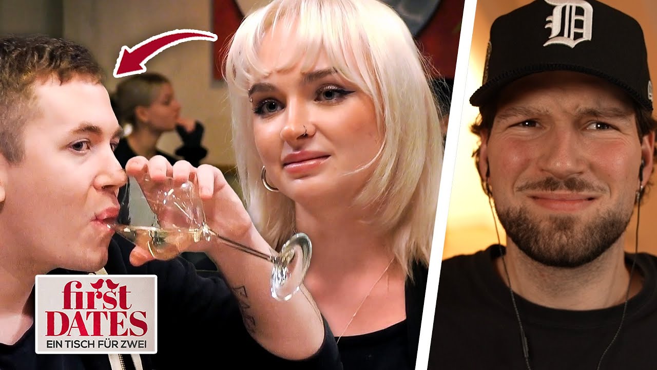 ER (23) TRINKT DAS EIN ODER ANDERE GLAS ZU VIEL!😬 First Dates💔