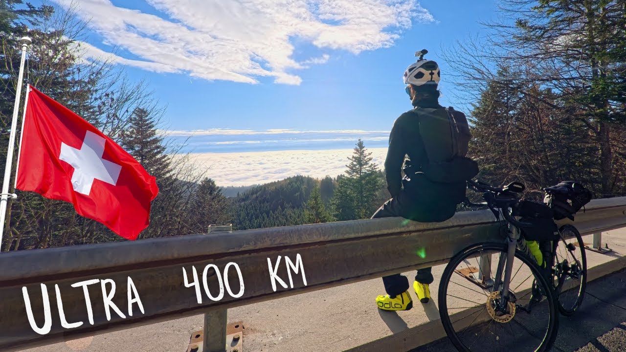ULTRA 400 KM _ Je pars à la découverte du Jura et dors dans un cimetière !