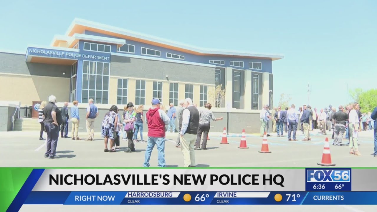 New Nicholasville police headquarters revealed