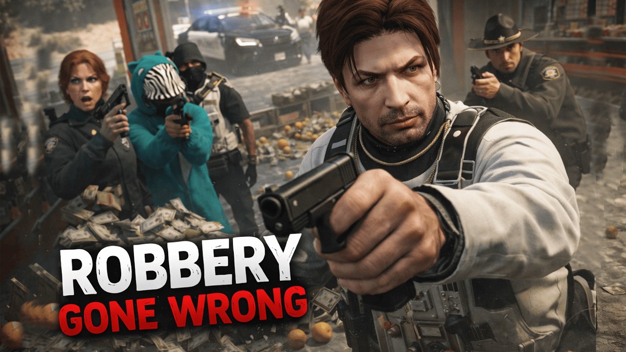 Epic Failure 😭 Store Robbery Gone Wrong | #lifeinsoulcity #soulcity #hrp #htrp