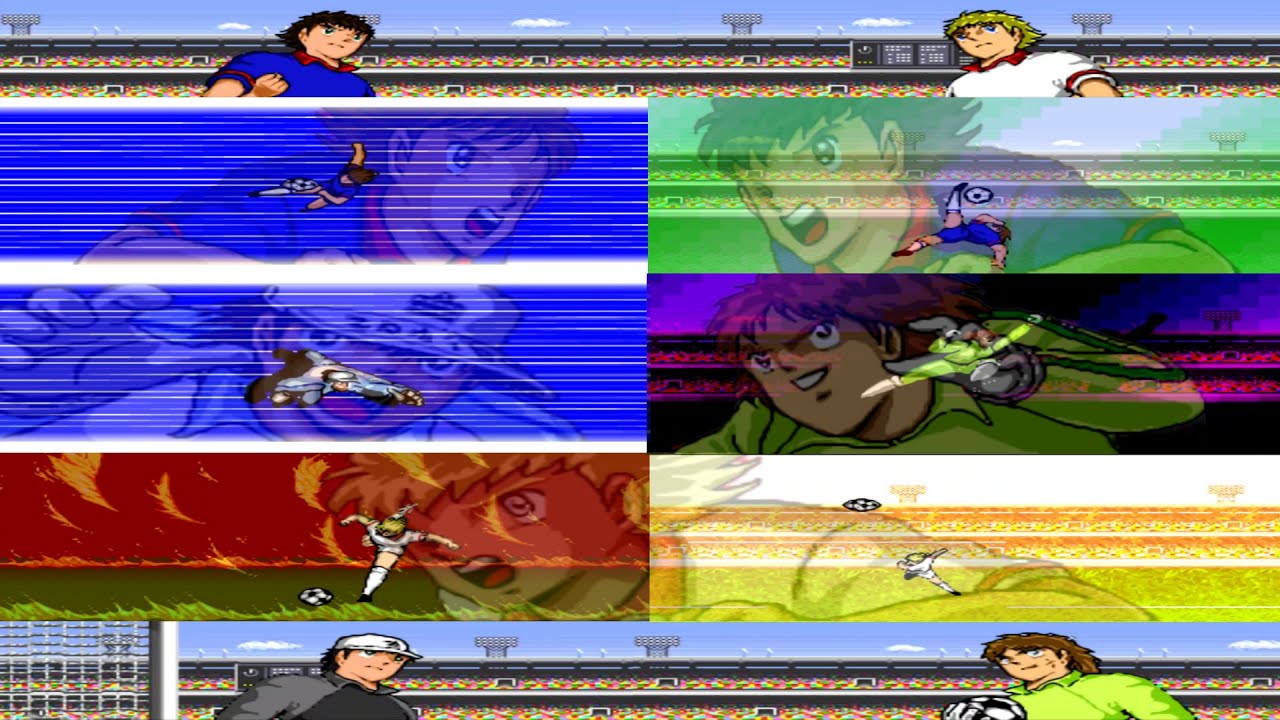 Japan vs Germany Captain Tsubasa 3 Olympic Hen (Rising Sun)