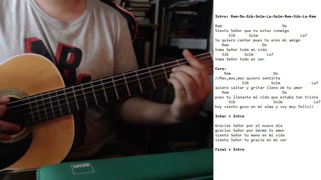 Siento Señor Guitarra (Versión Coros Unidos)