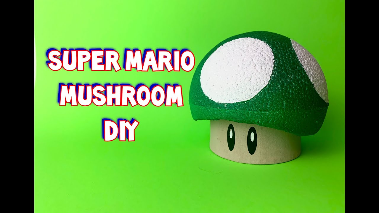 Super Mario Bros Mushroom 1-up DIY