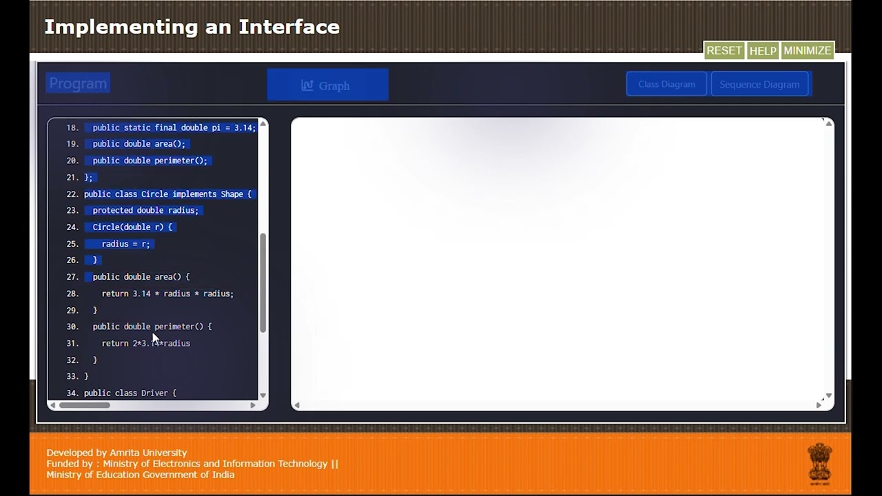 Implementing an Interface