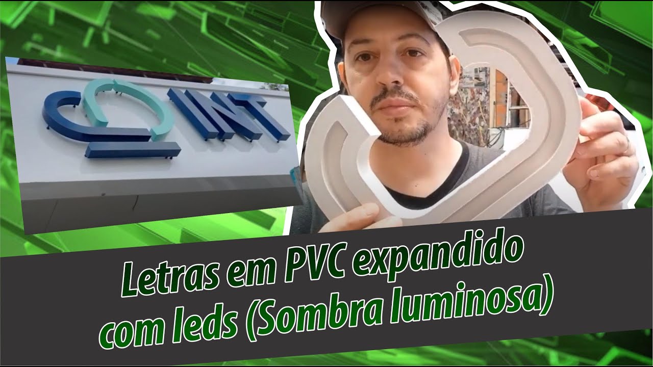 Ibs comunicação visual - letras em pvc expandido com leds