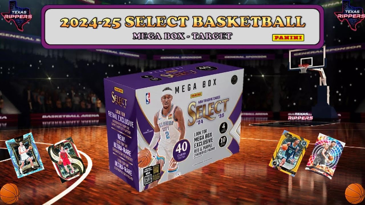🔥🏀🔥UNEXPECTED SURPRISE!! 🔥🔥2024-25 #PANINI SELECT BASKETBALL MEGA BOX #TARGET #SUBSCRIBER #GIVEAWAY