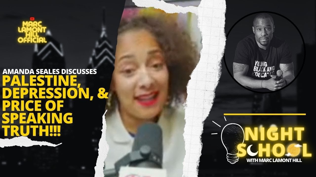 Amanda Seales Discusses Palestine, Hollywood, Depression, and the Price of Speaking the Truth!!!