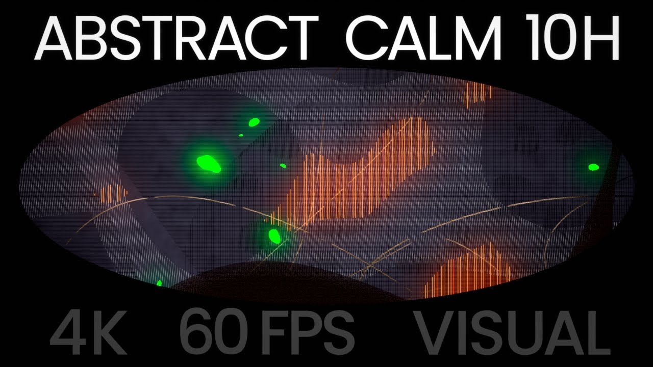 Focus Visuals – 10 hours of hand-made abstract calm in 4K 60fps