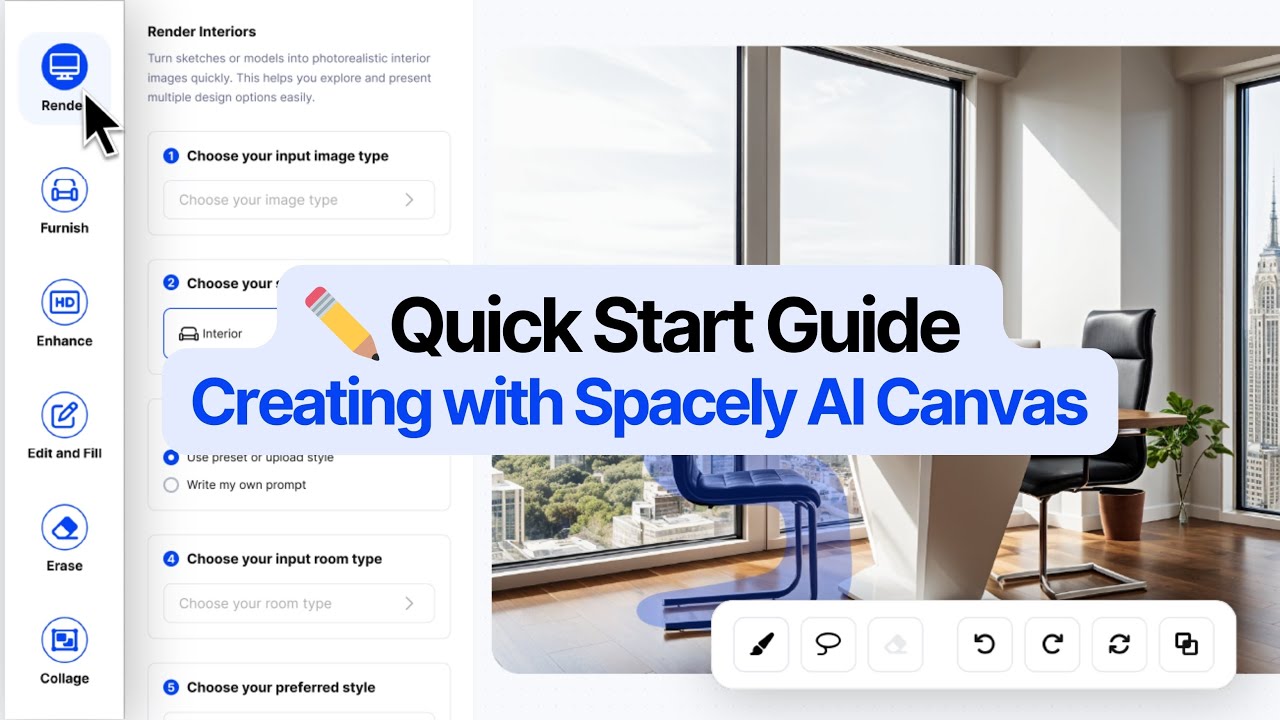 Quick Start Guide: Creating with Spacely AI Canvas