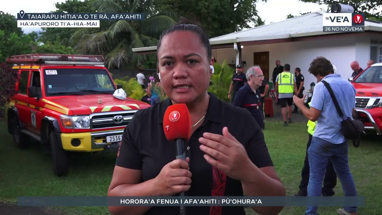 Te ve'a nō mahana toru 26 nō novema 2025