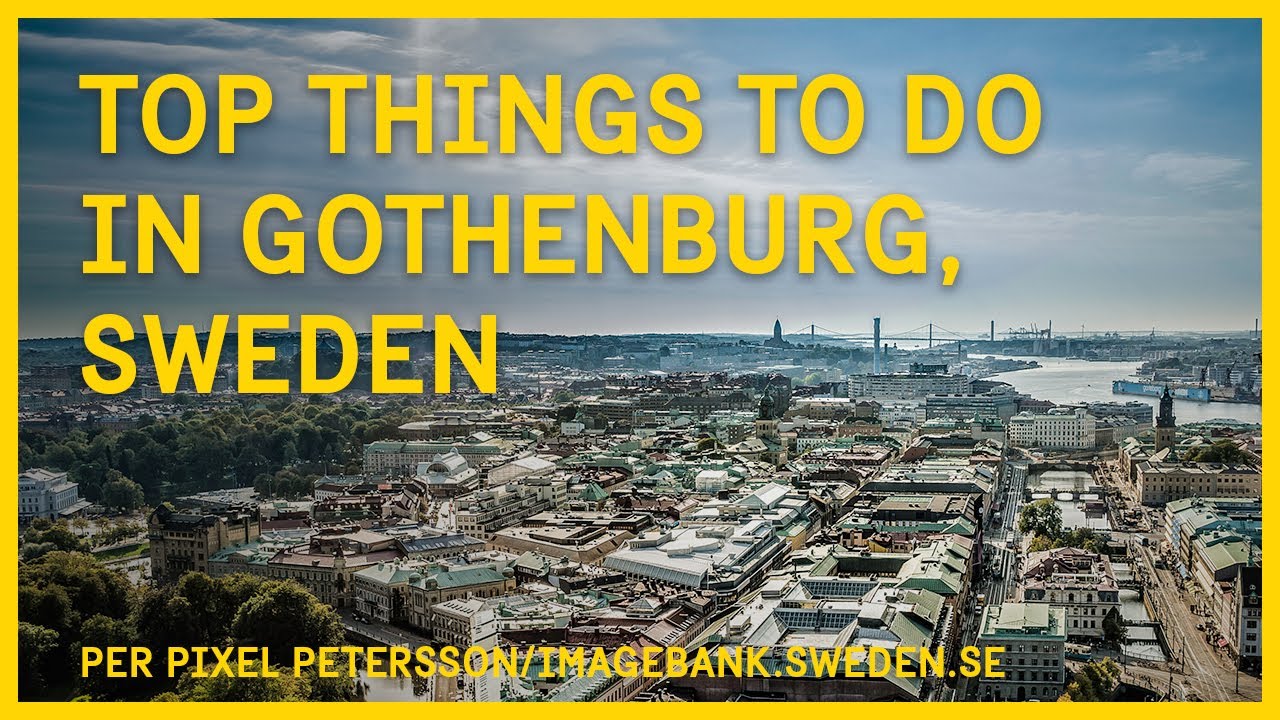 Top Things to do in Gothenburg, Sweden #GothenburgCityGuide #VisitSweden #ThingsToDoInGothenburg