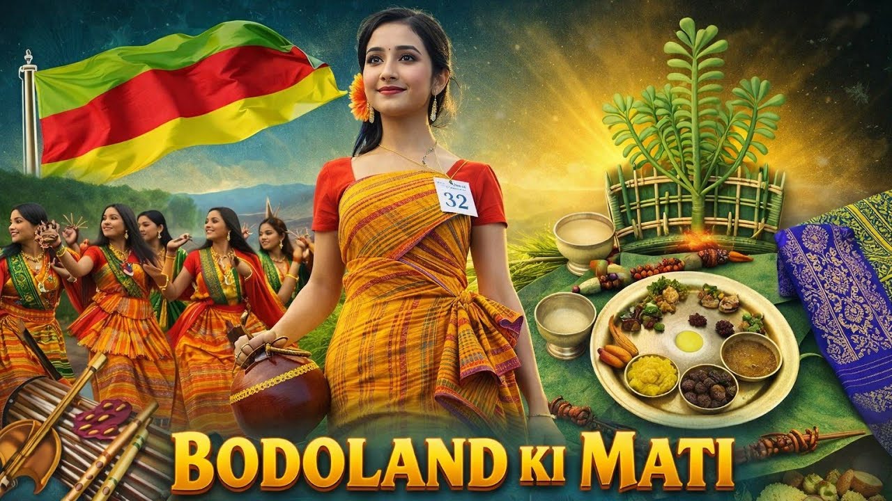 BODOLAND KI MATI || Traditional Bodo Culture Music Video || 2026 Presented By @atulaivisual 