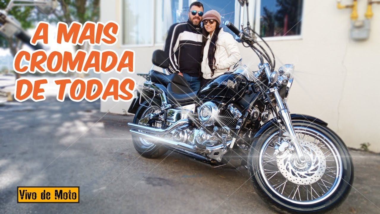 A Drag Star 650cc mais CROMADA do Brasil ou do mundo - VDM 381