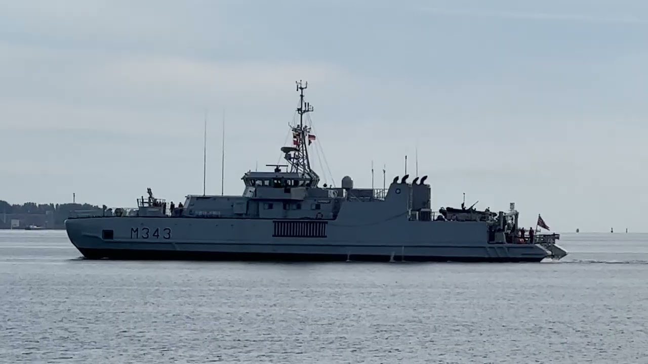HINNOY M 343 minehunter ВМС Норвегии класса Oksoy