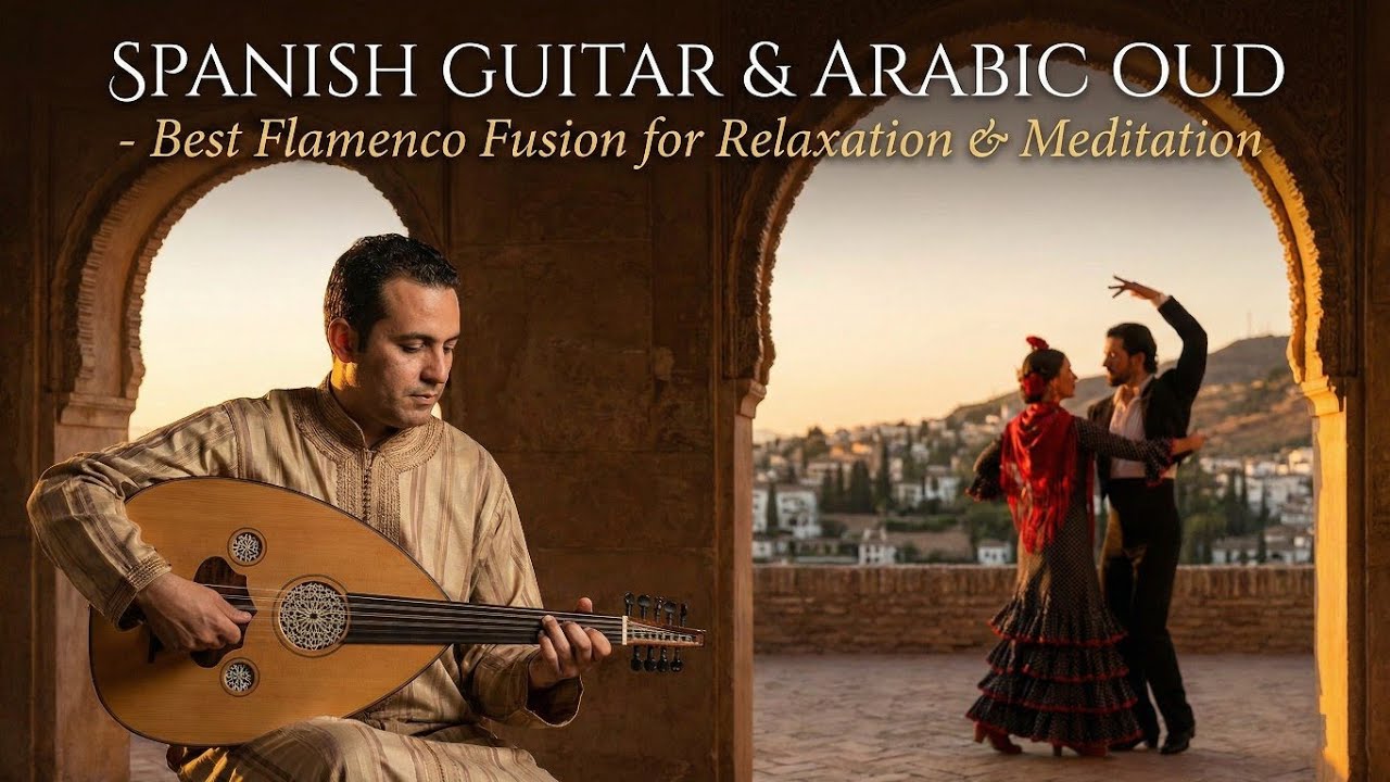 Spanish Guitar & Arabic Oud – Best Flamenco Fusion for Relaxation & Meditation