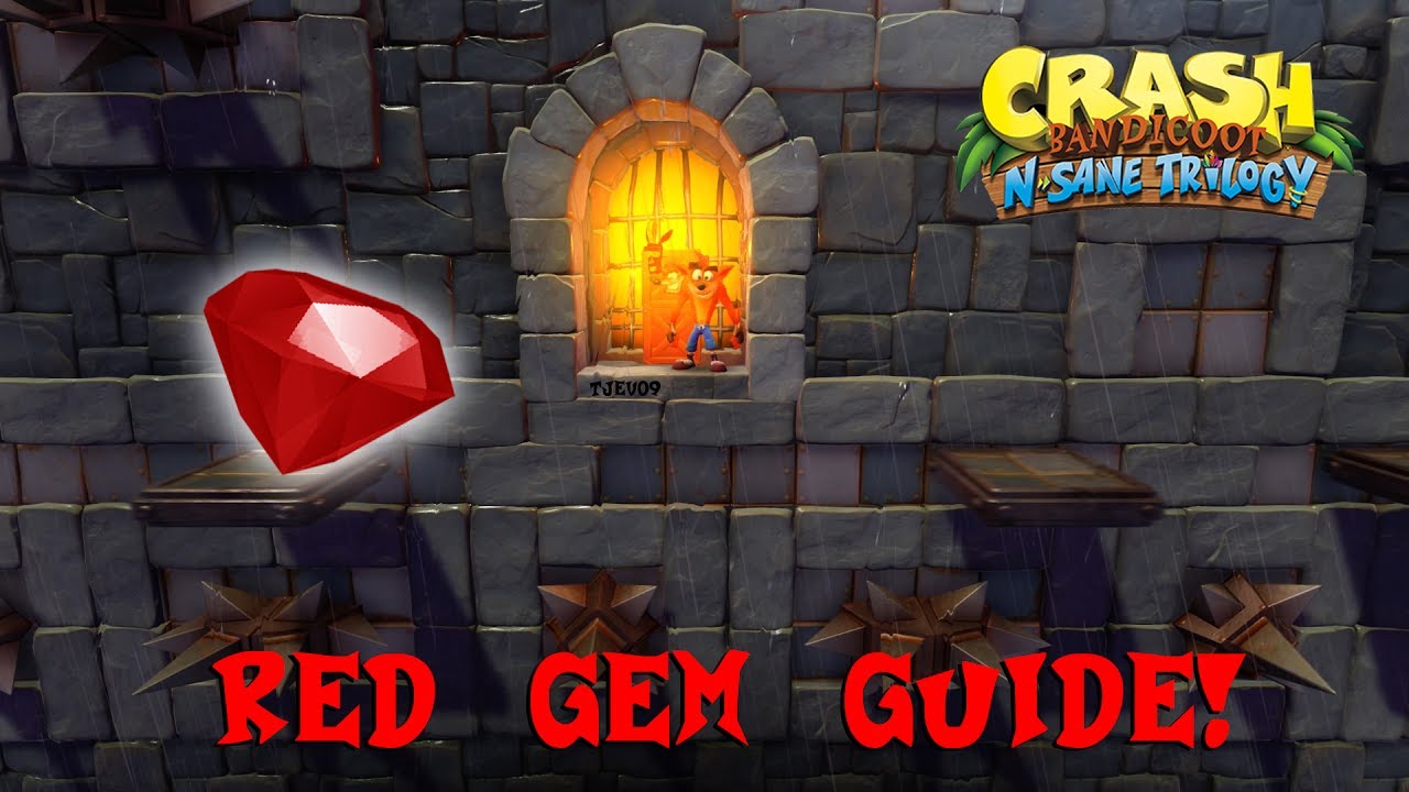 Crash Bandicoot 1: Red Gem Guide - Crash Bandicoot N. Sane Trilogy