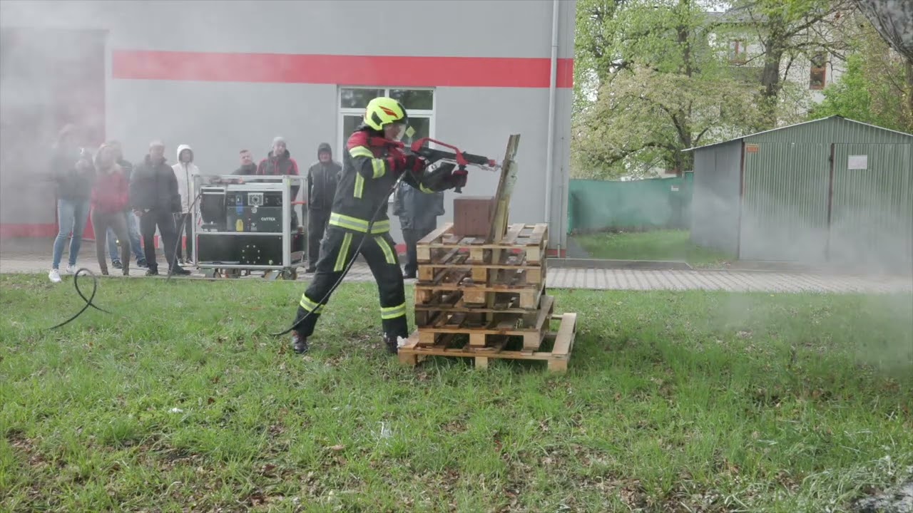 Rosenbauer RFC CUTTEX - ukázka Jihlava