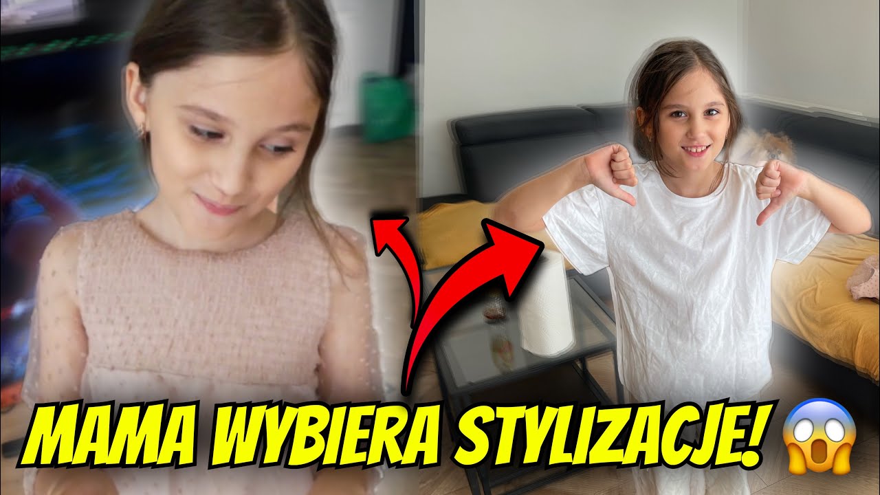 WYBIERAM LENIE STYLIZACJE DO SZKOŁY! *nie była zadowolona* 😂❤️