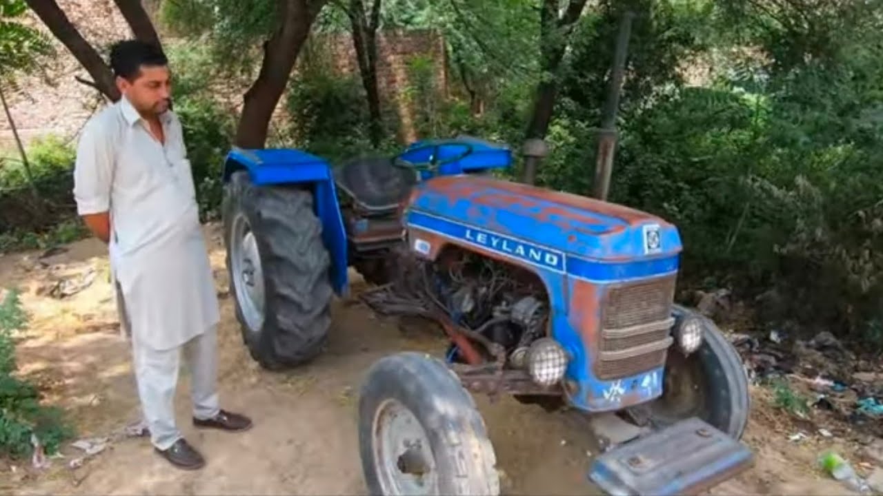 जो तकनीक इस ट्रैक्टर के अंदर है वह आज के ट्रैक्टर में भी नहीं है। Leyland 154 tractor 1971 model