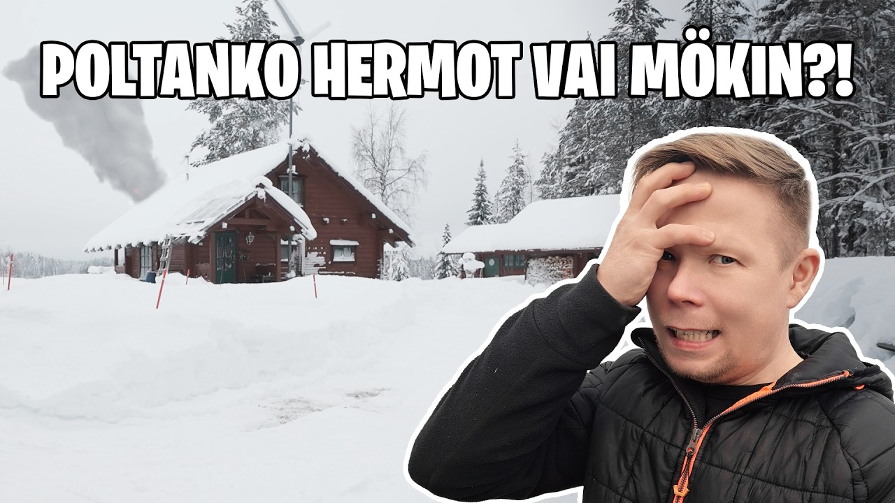 POLTANKO HERMOT VAI MÖKIN?! - BUSSI SAI JÄÄDÄ 😬