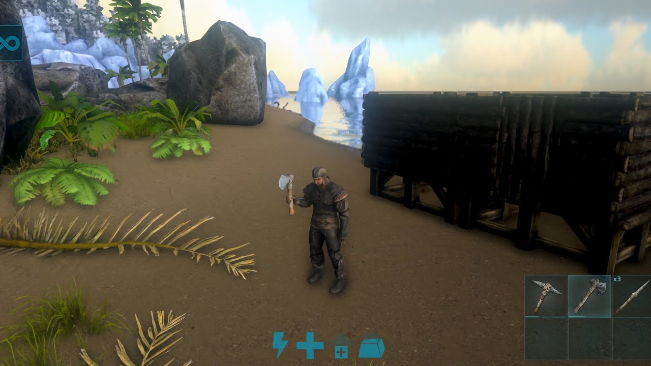 Ark Ultimate karlı bölge-1 yeni seri ses gitti 😔😔😔