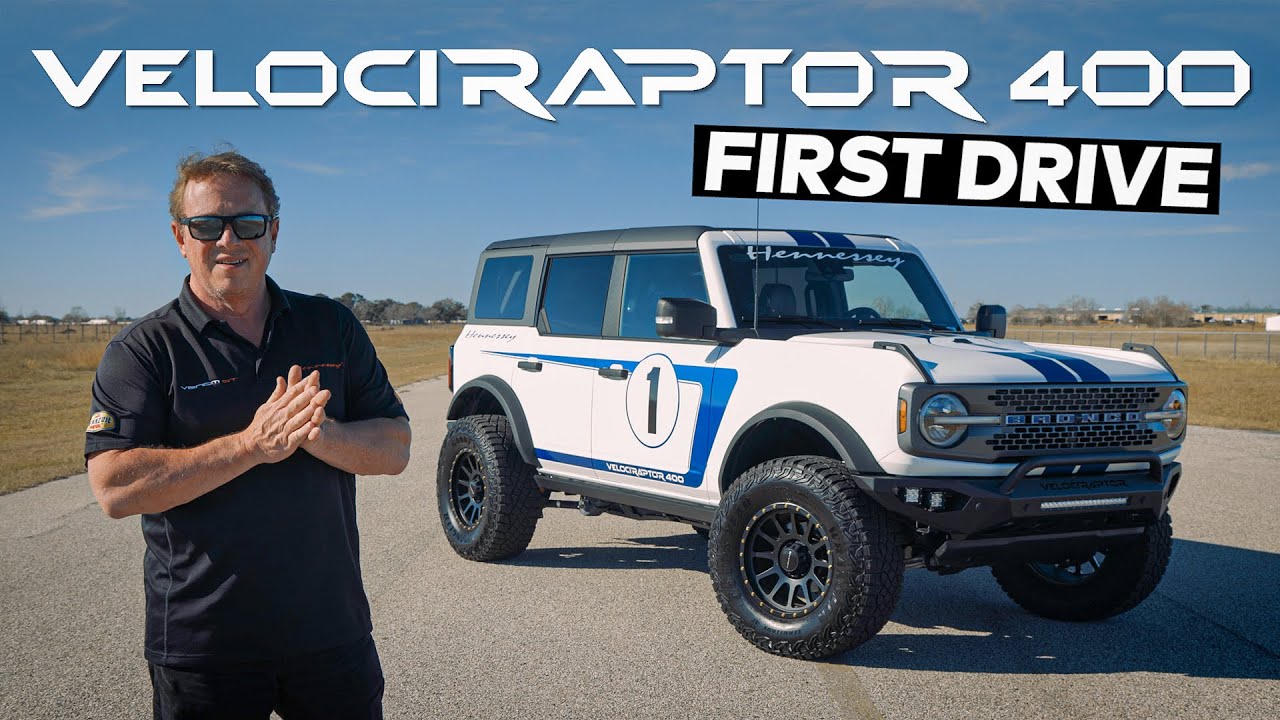 VelociRaptor 400 BRONCO! // John Hennessey Test Drives
