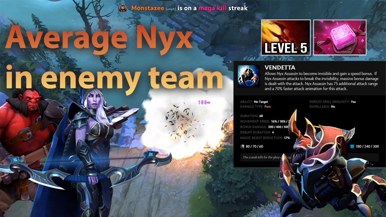 Average Nyx in the enemy team in 7.36 - Dota 2 #dota2 #dota2highlights