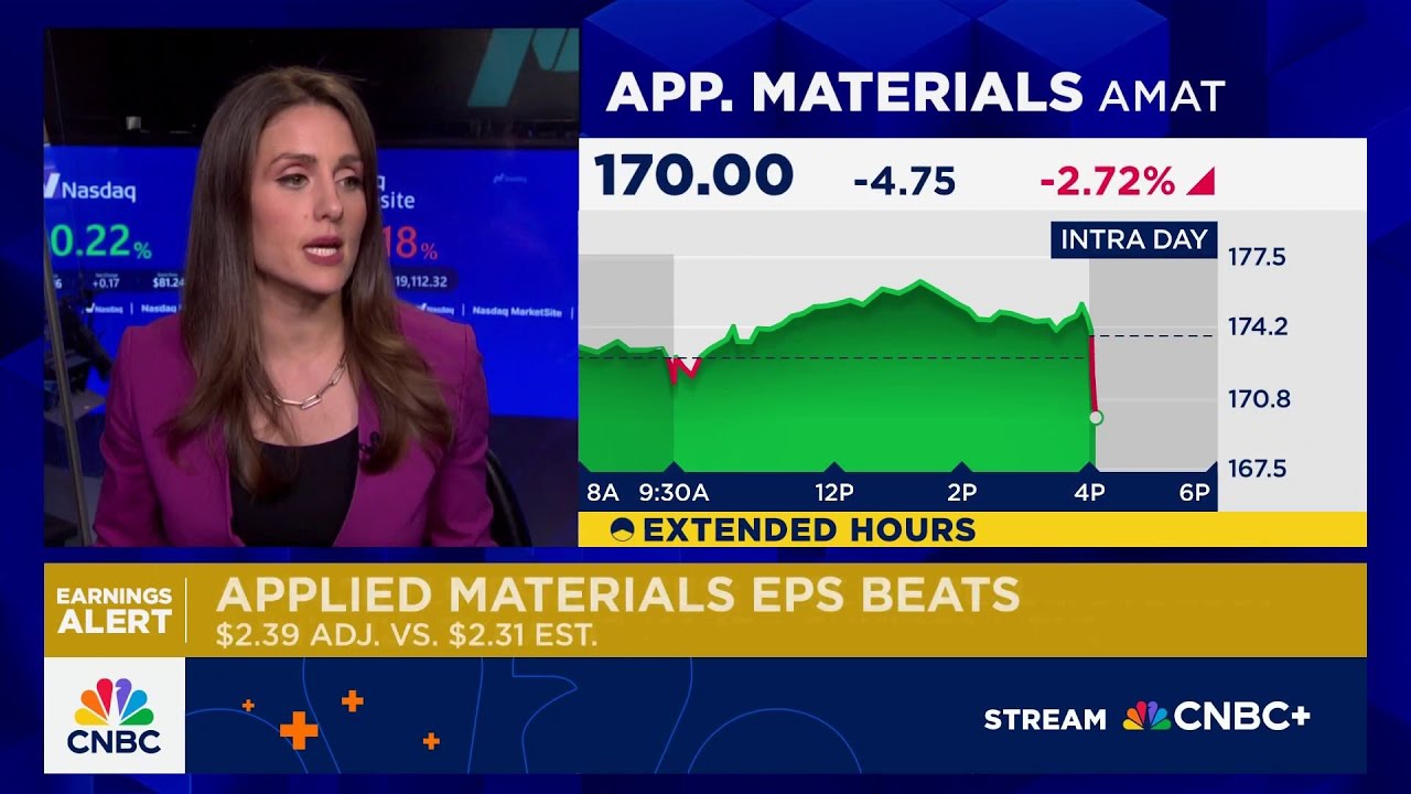 Applied Materials misses Q2 revenue estimates